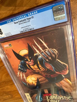 Comic gradeado CGC 9.8 - New Fantastic Four #1
