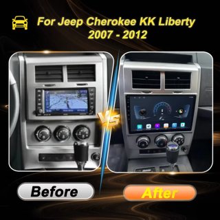 Pantalla Multimedia Coche para Jeep Cherokee kk