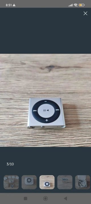 iPod Shuffle 2GB Plata Nuevo
