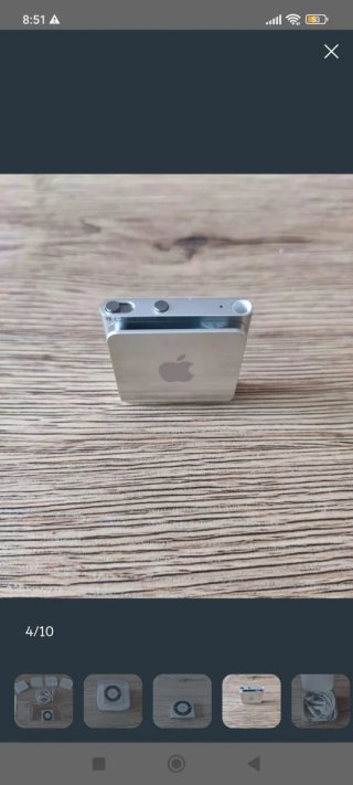 iPod Shuffle 2GB Plata Nuevo