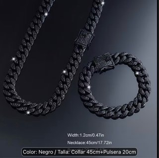 Juego Reloj y Pulsera Hombre Plateado