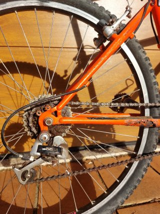 Bicicleta Montaña Naranja