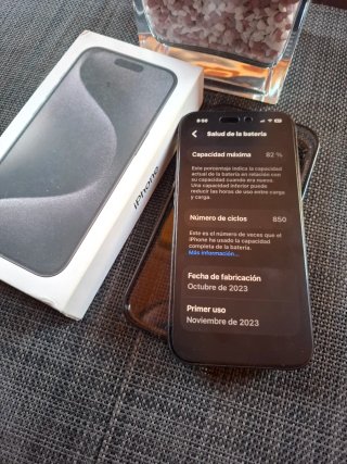 iPhone 15 Pro 128GB Negro CAMBIO O VENDO