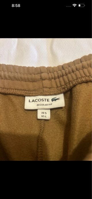 Pantalón corto Lacoste marrón