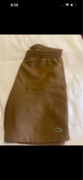 Pantalón corto Lacoste marrón
