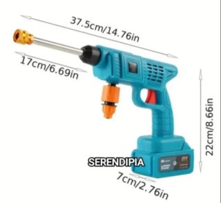 HIDROLIMPIADORA INALÁMBRICA 2 BATERÍAS (MALETÍN)