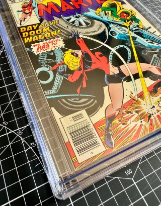 Comic gradeado CGC 9.4 - Ms. Marvel #5 de 1977