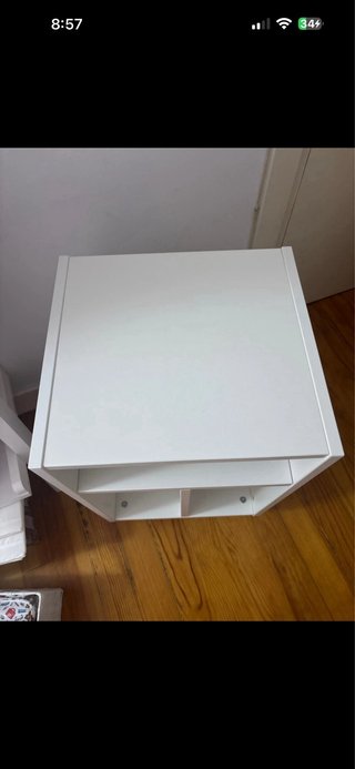 Mesita auxiliar Ikea blanca