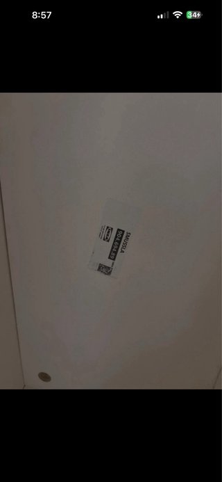 Mesita auxiliar Ikea blanca