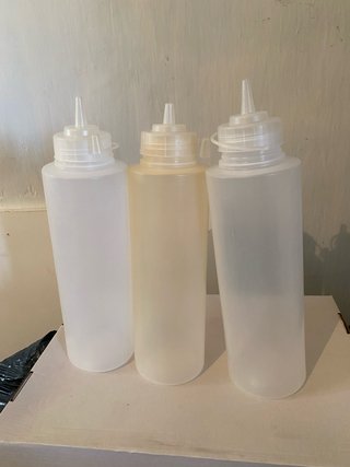 4 Biberones de cocina dispensadores