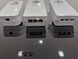 Pack 3 PLC TP-Link 1300Mbps wifi