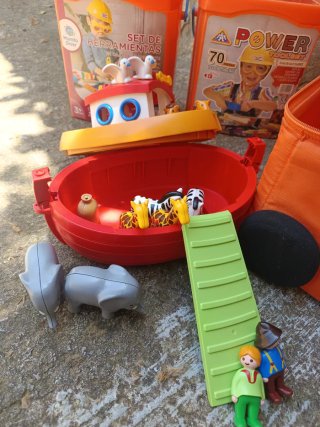 Lote Juguetes Niños 3-4 Años Playmobil arca noé