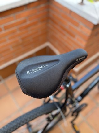Bicicleta de Montaña Rockrider Negra