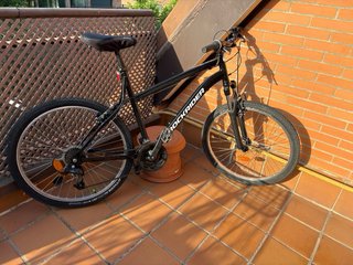 Bicicleta de Montaña Rockrider Negra
