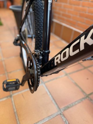 Bicicleta de Montaña Rockrider Negra