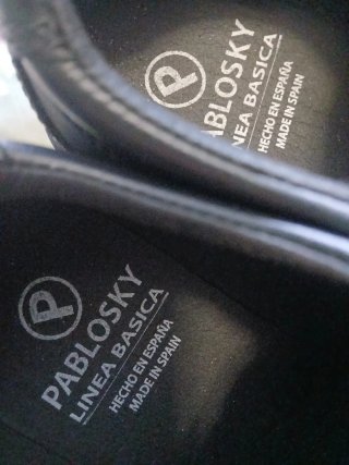 Zapatos colegiales Pablosky negros