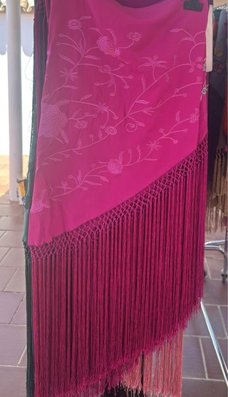 Mantoncillo Flamenco Bordado