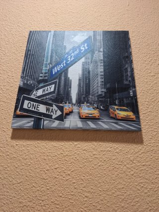 Cuadro New York collage