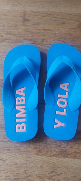 Chanclas Bimba y Lola Azul y Rosa