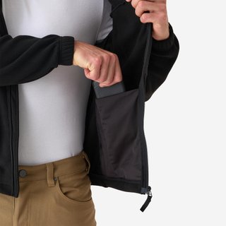 Forro Polar Solognac 500 Hombre Térmico Negro
