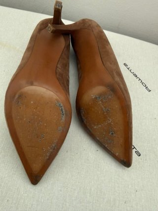 Zapatos de salón Mango marrones
