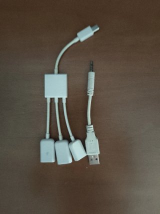 Adattatore Micro USB Hub 3 Porte