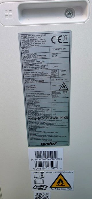 Aire Acondicionado Portátil Comfee