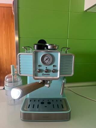 Cafetera Cecotec Cumbia Vintage Azul