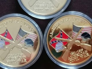 Monedas Guerra Civil Americana Lincoln
