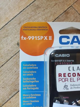 Calculadora Científica Casio fx-991SPX II