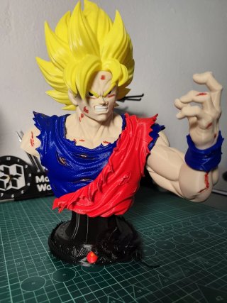 Figura Goku Super Saiyan Rota