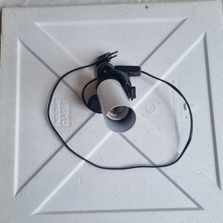 Lampada con clip E27, cavo lungo