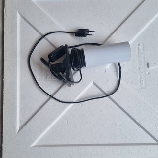Lampada con clip E27, cavo lungo