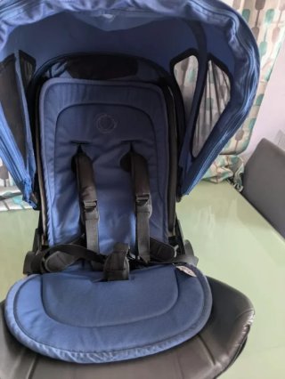 capota/colchoneta bugaboo bee5 Azul sky blue