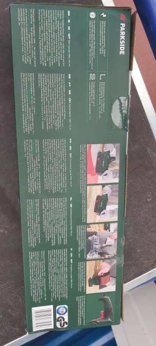 Lijadora de banda Parkside PBS 750 A1