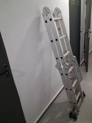 Escalera Multiusos Plegable Aluminio