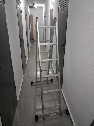 Escalera Multiusos Plegable Aluminio