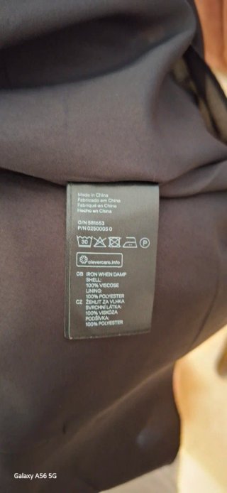 Vestito H&M pois colorati nero tg 38