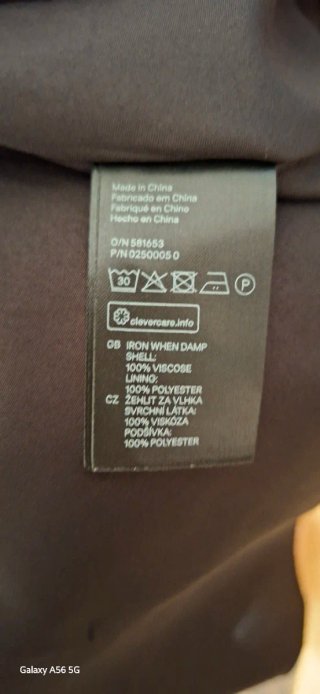 Vestito H&M pois colorati nero tg 38