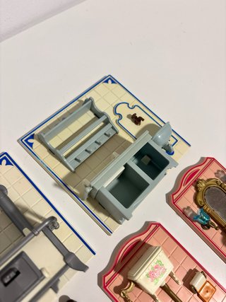 Playmobil Cocina y Baño Victoriano 90s