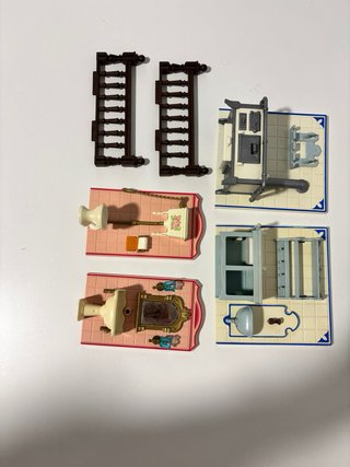 Playmobil Cocina y Baño Victoriano 90s