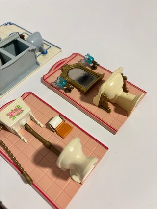 Playmobil Cocina y Baño Victoriano 90s
