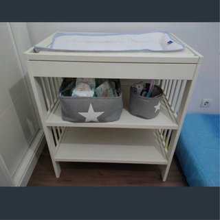 Cambiador GULLIVER IKEA blanco