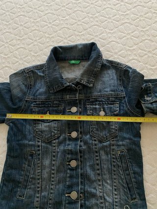 Giacca jeans bambina 7 anni Benetton
