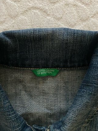 Giacca jeans bambina 7 anni Benetton