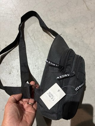 Borsa Monospalla Nera Sport