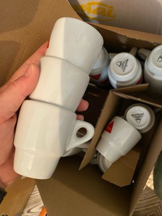 Tazas de café Delta Porcelana