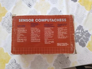 Computadora de ajedrez CXG 001. Año 1981.
