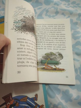 Lote de 3 libros de El barco de vapor (catalán)