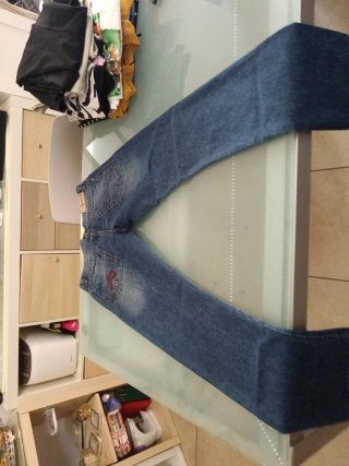 Jeans ragazza blu